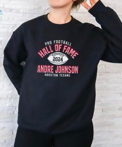 Pro football hall of fame Andre Johnson Houston Texans shirt