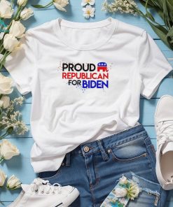 Proud republican for Joe Biden shirt