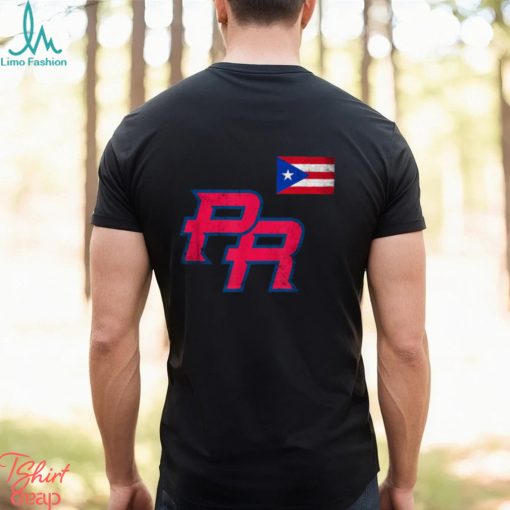Puerto Rico 2023 Baseball Flag Pride red Boricua Puerto Rico T Shirt