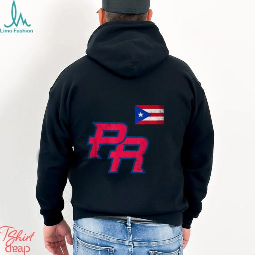 Puerto Rico 2023 Baseball Flag Pride red Boricua Puerto Rico T Shirt