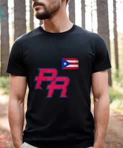 Puerto Rico 2023 Baseball Flag Pride red Boricua Puerto Rico T Shirt