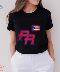 Puerto Rico 2023 Baseball Flag Pride red Boricua Puerto Rico T Shirt