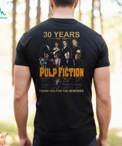 Pulp Fiction 30 Years Of The Memories T Shirt