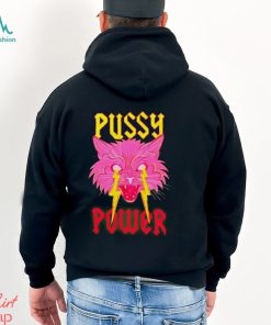 Pussy Power Funny Cat shirt