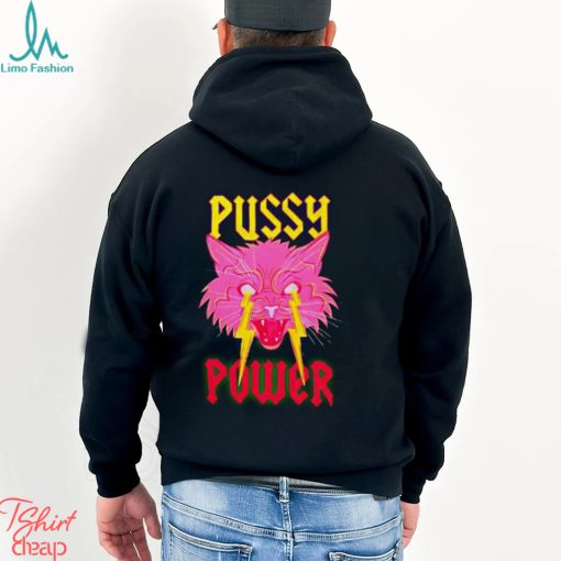 Pussy Power Funny Cat shirt