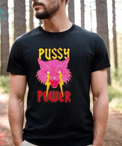 Pussy Power Funny Cat shirt