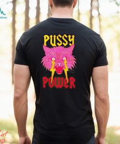 Pussy Power Funny Cat shirt