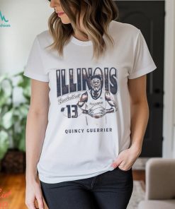 Quincy Guerrier 13 University of Illinois basketball shirt
