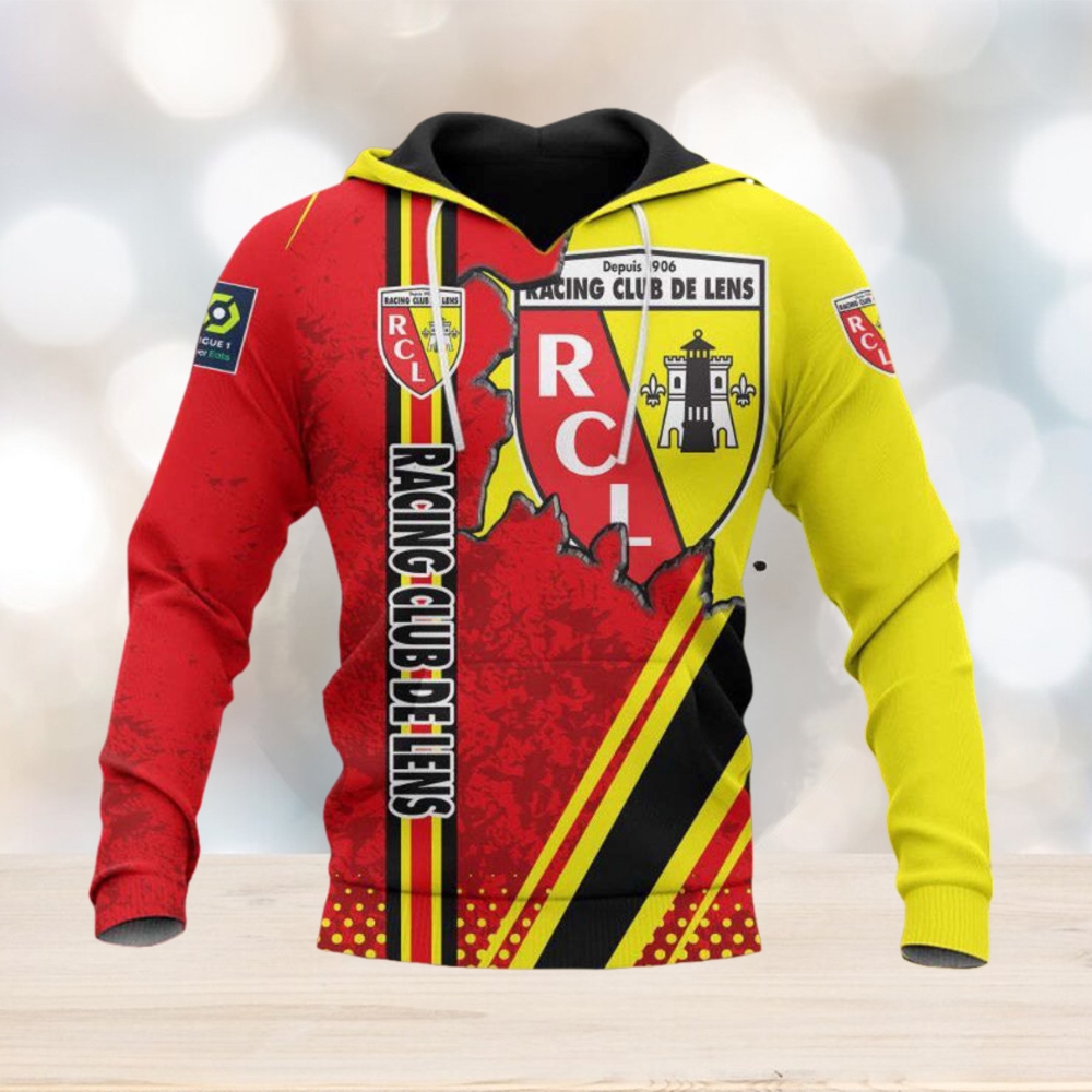 Racing Club de Lens Printing Hoodie, For Men And Women Racing Club de Lens Printing Hoodie, For Men And Women