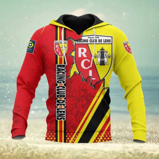 Racing Club de Lens Printing Hoodie, For Men And Women