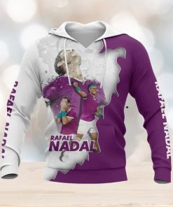 Rafael Nadal Printing Hoodie, For Men And Women
