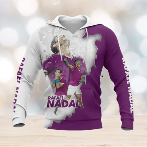 Rafael Nadal Printing Hoodie, For Men And Women