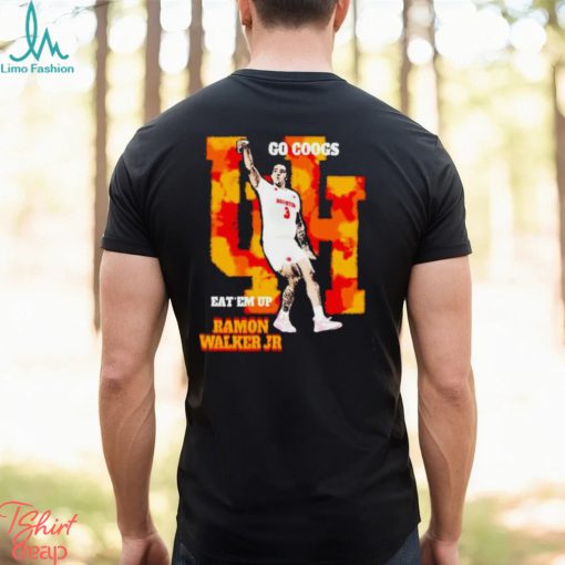 Ramon Walker Jr. Houston Cougars go Coogs eat em up t shirt