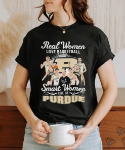 Real Women Love Basketball Smart Women Love The Purdue Men’s Basketball Big Ten 2024 Shirt