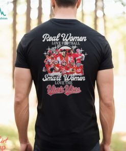 Real Women Love Football Smart Women Love The Utah Utes 2023 Signatures Shirt