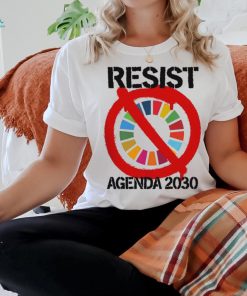 Resist Agenda 2030 T Shirt