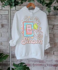 Retro Easter Season Skeleton Hand shirt
