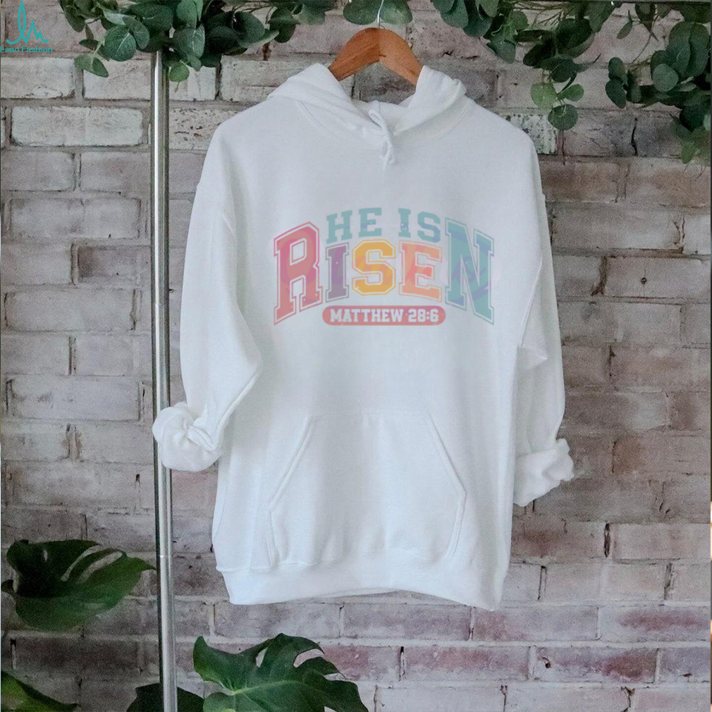 Retro He Is Risen Christian Easter shirt Retro He Is Risen Christian Easter shirt