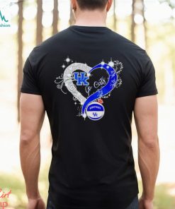 Rhinestone heart Kentucky Wildcats go Cats shirt