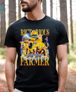 Ric’Darious Farmer West Virginia Mountaineers vintage shirt