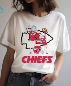 Rick and Morty Kansas City Chiefs shirt