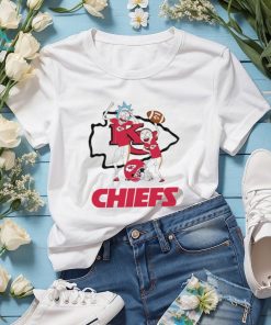 Rick and Morty Kansas City Chiefs shirt