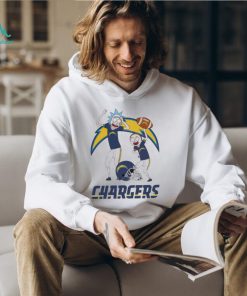 Rick and Morty Los Angeles Chargers shirt