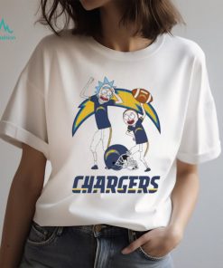 Rick and Morty Los Angeles Chargers shirt