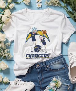 Rick and Morty Los Angeles Chargers shirt