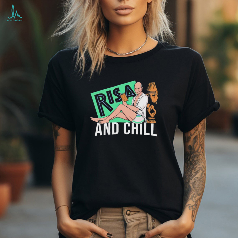 Risa and Chill cartoon shirt Risa and Chill cartoon shirt