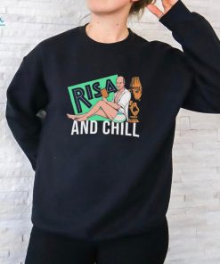 Risa and Chill cartoon shirt