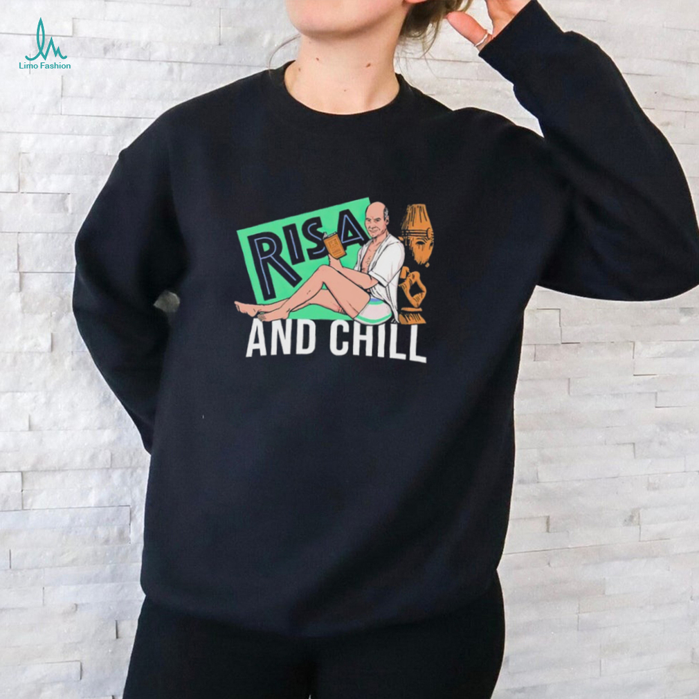 Risa and Chill cartoon shirt Risa and Chill cartoon shirt