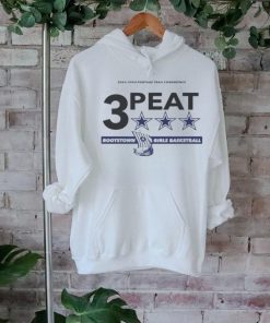 Rootstown Girls Basketball 3 Peat 2023 2024 Portage Trail Conference Championship Shirt