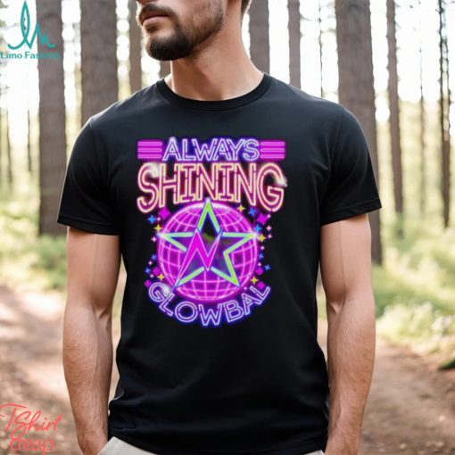 Royal Rumble Naomi always shining glowbal shirt