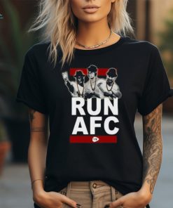 Run AFC Shirt Patrick Mahomes and Travis Kelce Kansas City Chiefs for Shirt