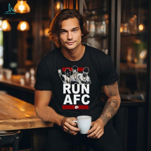 Run AFC Shirt Patrick Mahomes and Travis Kelce Kansas City Chiefs for Shirt