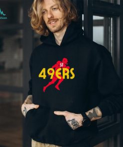 SF 49ers football running shirt