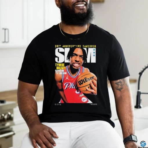 SLAM Tyrese Maxey 30th Anniversary Take Over Shirt