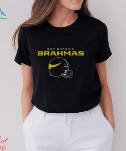 San Antonio Brahmas Ufl Vintage Helmet Shirt
