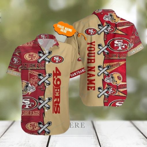 San Francisco 49Ers Personalized Hawaiian Shirt 3D All Printed Aloha Shirt