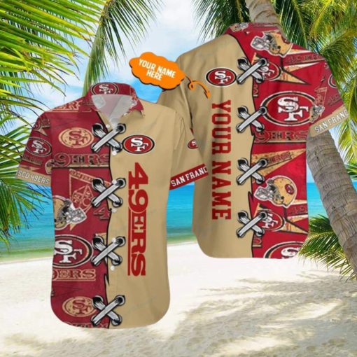 San Francisco 49Ers Personalized Hawaiian Shirt 3D All Printed Aloha Shirt