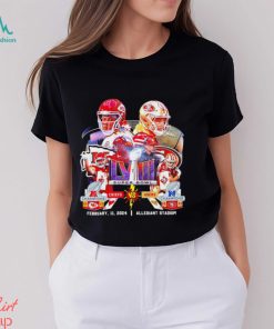 San Francisco 49Ers vs Kansas City Chiefs Super Bowl Allegiant Stadium shirt