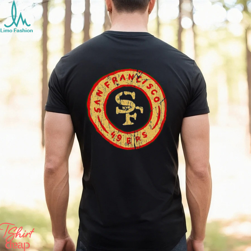 San Francisco 49eeeers vintage logo shirt San Francisco 49eeeers vintage logo shirt