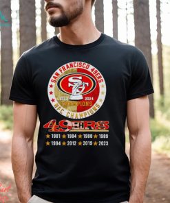 San Francisco 49ers 2023 2024 NFC Champions shirt