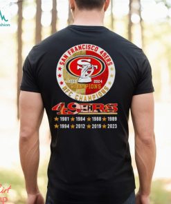 San Francisco 49ers 2023 2024 NFC Champions shirt
