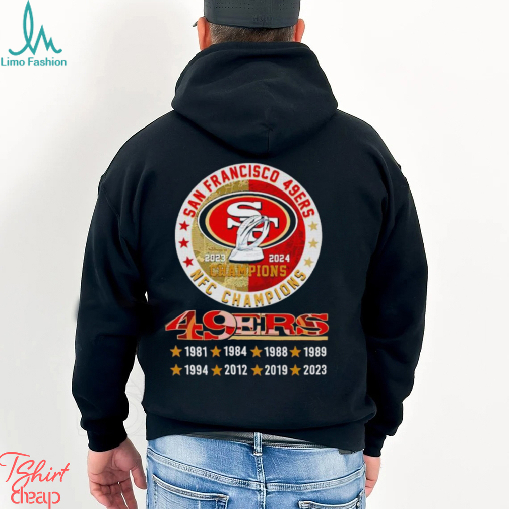 San Francisco 49ers 2023 2024 NFC Champions shirt San Francisco 49ers 2023 2024 NFC Champions shirt