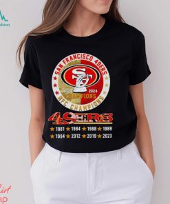 San Francisco 49ers 2023 2024 NFC Champions shirt