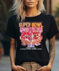 San Francisco 49ers And Kansas City Chiefs Super Bowl 2024 At Las Vegas Shirt