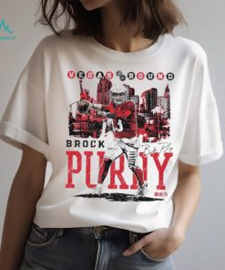 San Francisco 49ers Brock Purdy Vegas bound signature shirt