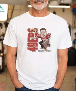 San Francisco 49ers Brock Purdy caricature shirt